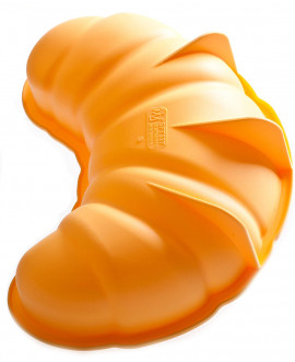 Silikomart Stampo in Silicone Croissant Cornetto Brioche Gigante