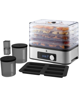 WMF KitchenMinis Essiccatore Compatto Snack to Go Cromargan Satinato