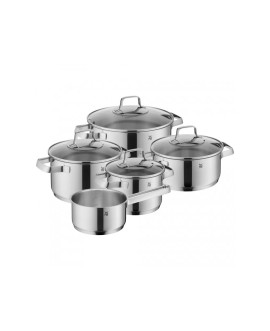 Wmf Batteria Belmonte Set 5 pezzi Cromargan