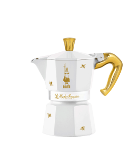 Bialetti Moka Express 3 Tazze - Oro delle Api